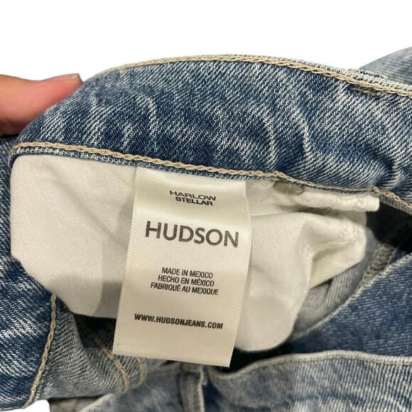 Revolve Hudson Harlow Ultra High Rise Cigarette in Stellar Jeans Size 30 - Picture 8 of 9